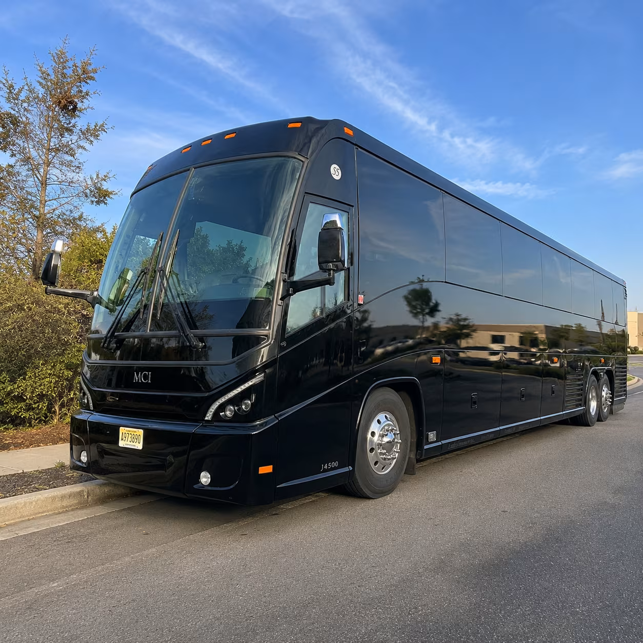 Memphis Airport Shuttle & Transportation party bus interior