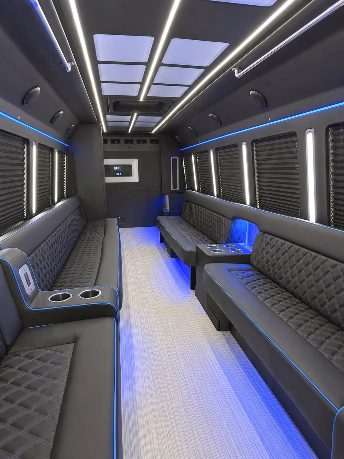 Memphis Concert & Music Festival Transportation party bus interior