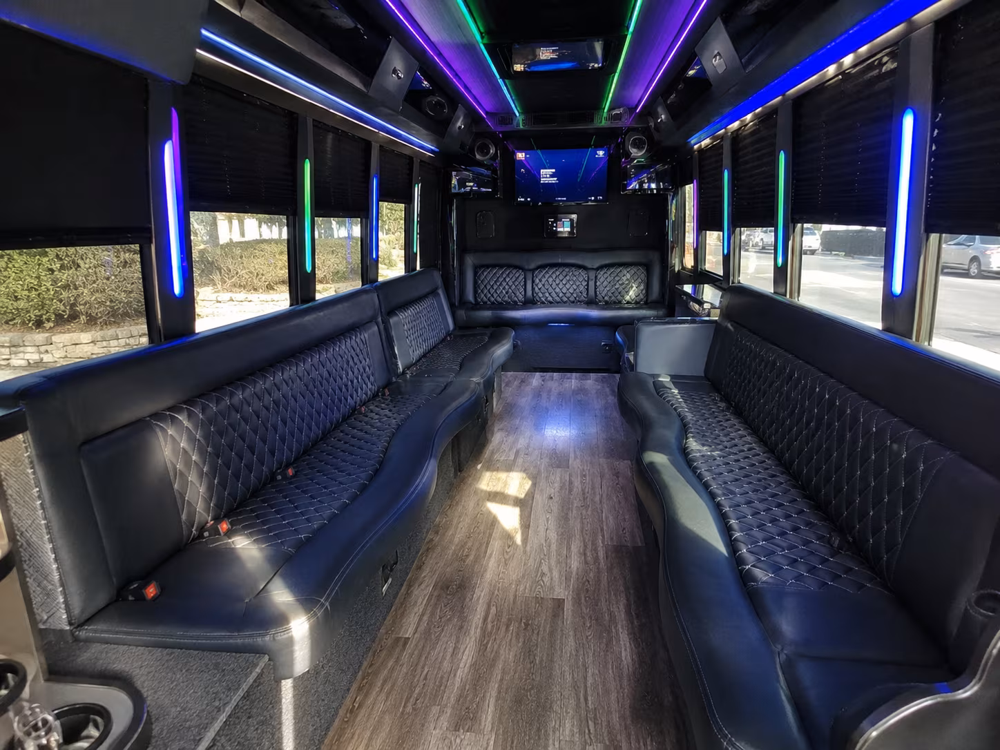 Memphis Concert & Music Festival Transportation onboard seating