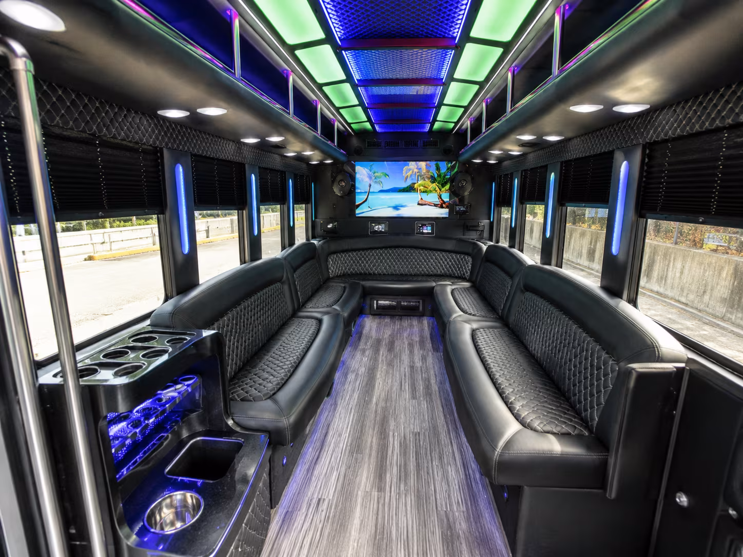 Memphis Concert & Music Festival Transportation party bus exterior