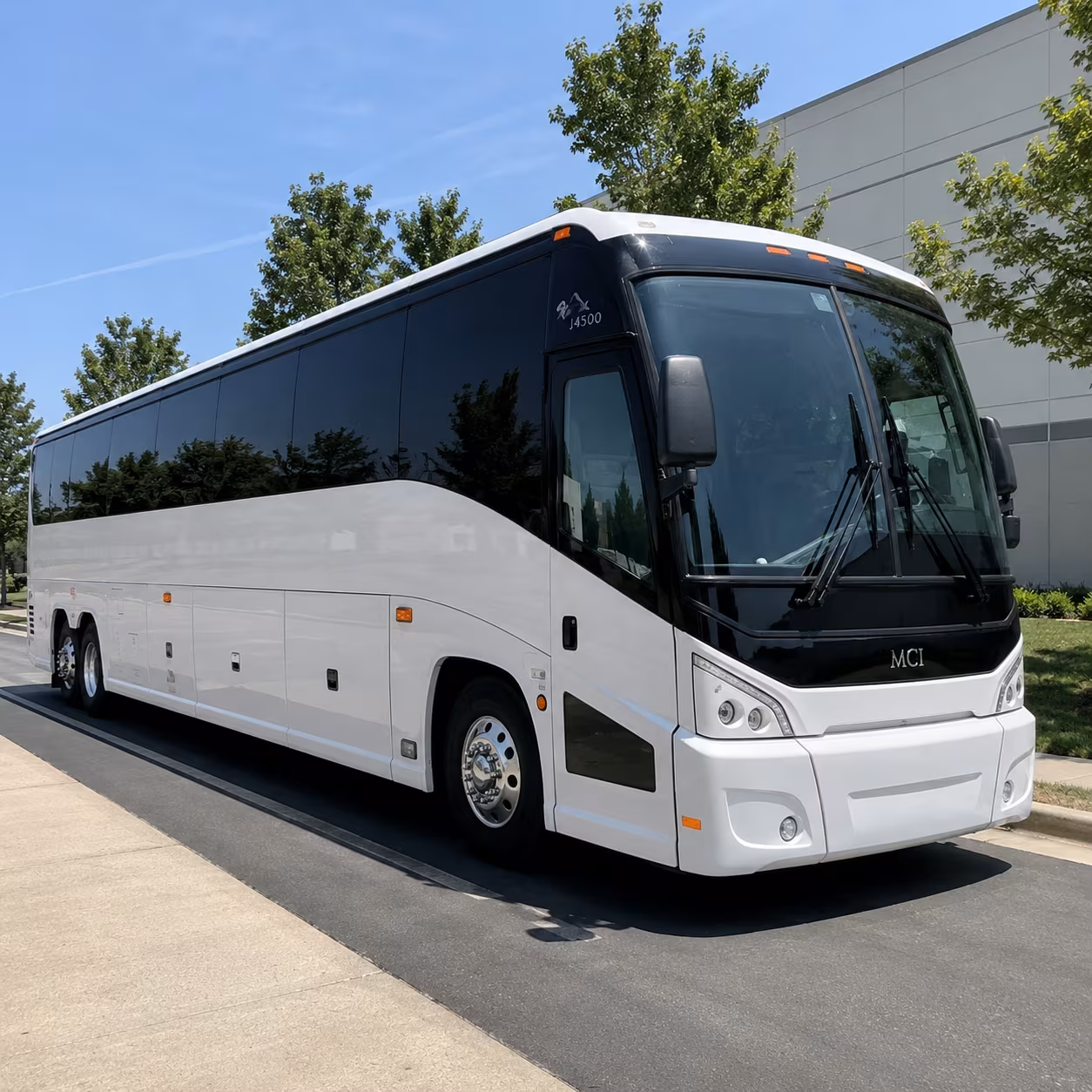 Memphis Corporate Transportation party bus exterior