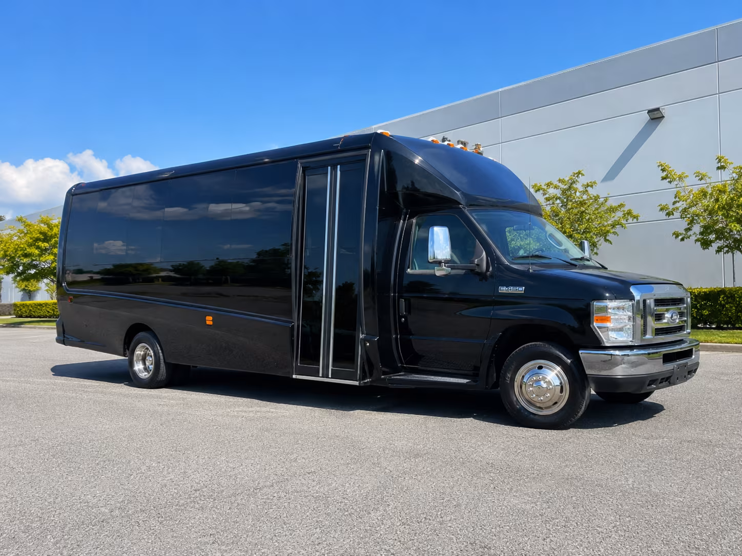 Memphis Private Event Transportation party bus exterior