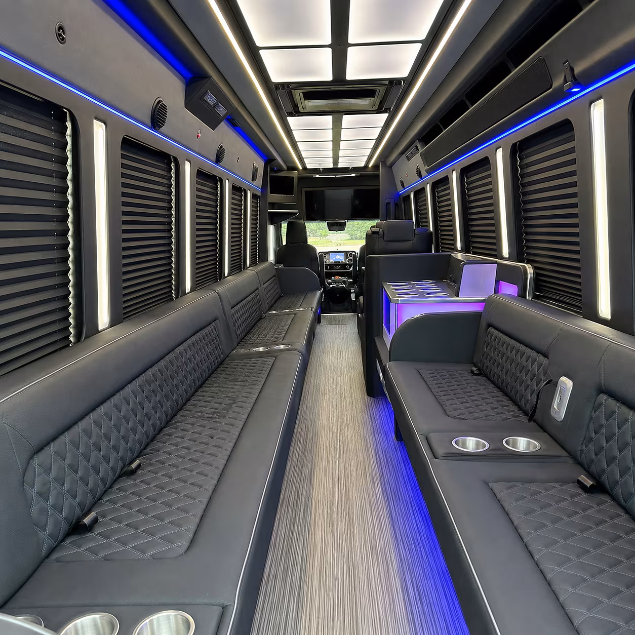 Memphis Private Event Transportation onboard seating