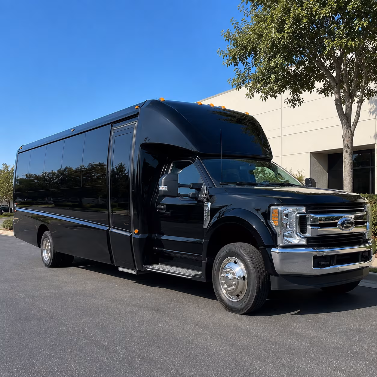 Memphis School Event Transportation party bus exterior