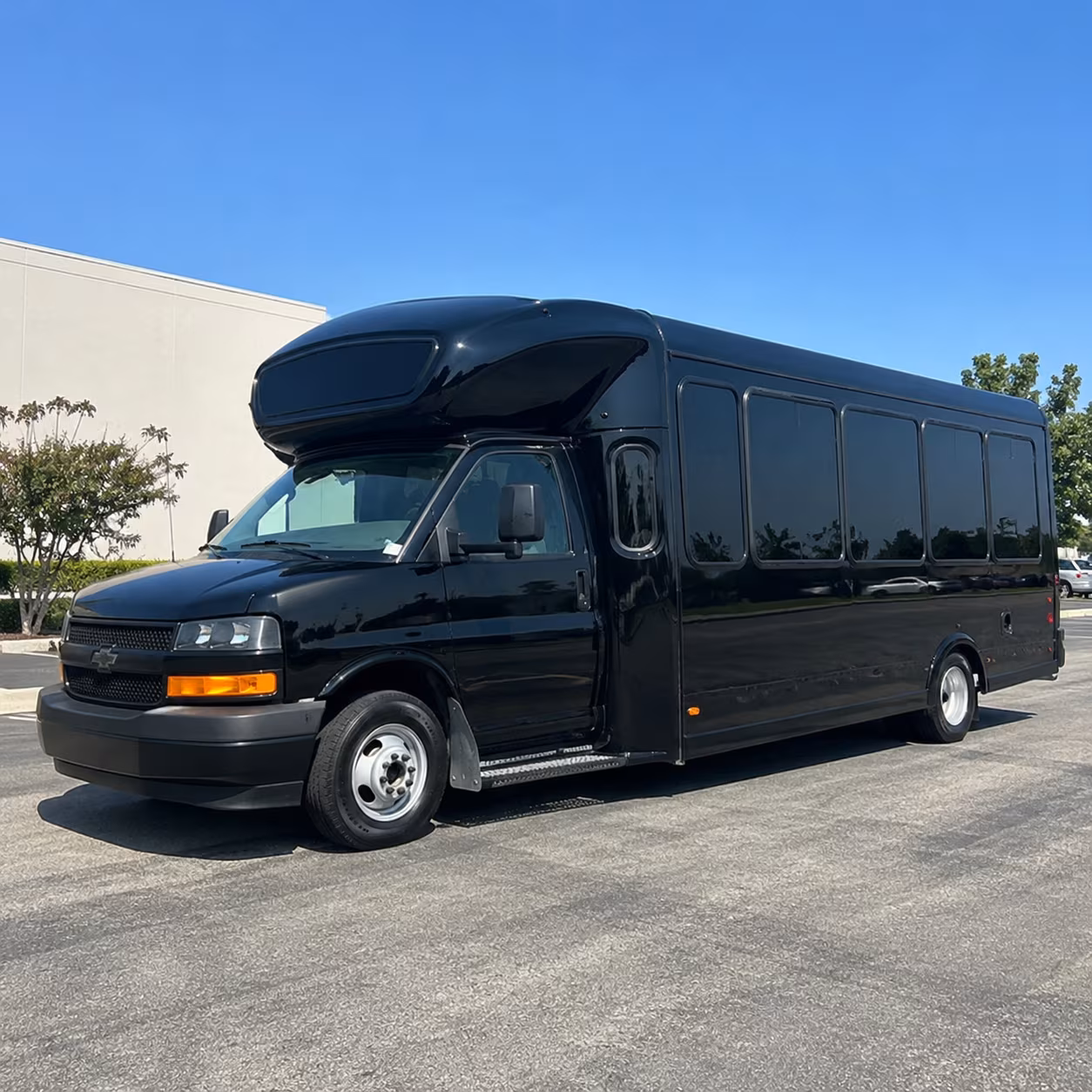 Memphis Sporting Event Transportation party bus exterior