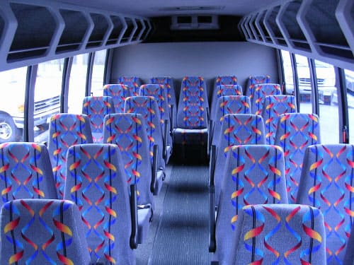 Memphis 15-35 Passenger Minibuses Interior