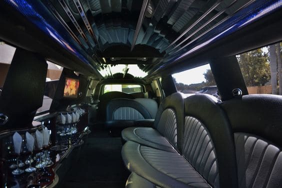 Memphis Hummer Limos Interior