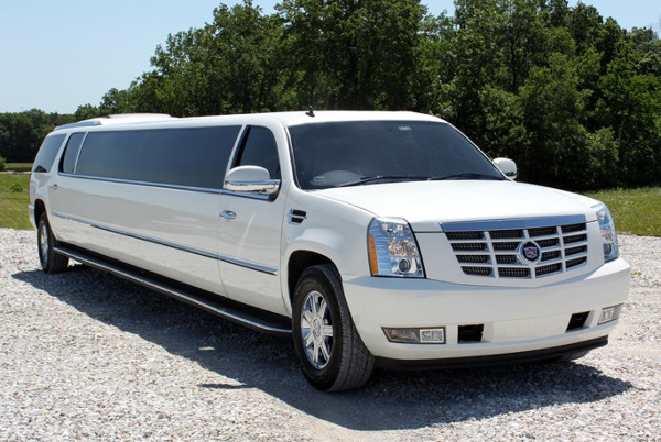 Memphis White Escalade Limo